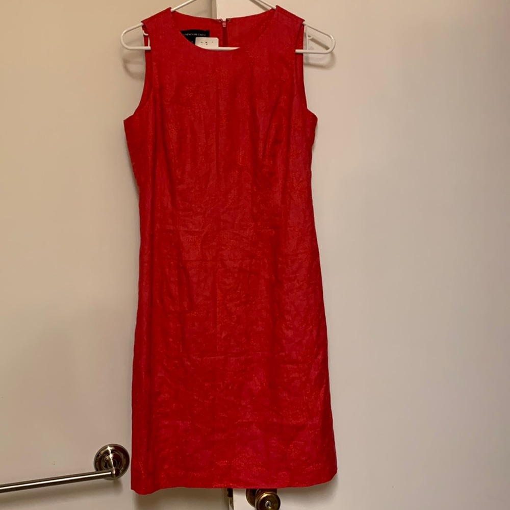 NWT Jones New York Embroidered Floral Dress